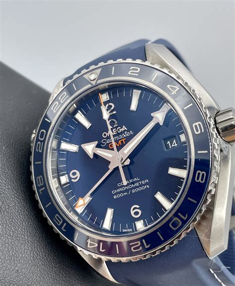 omega seamaster blue grey|Omega Seamaster planet ocean.